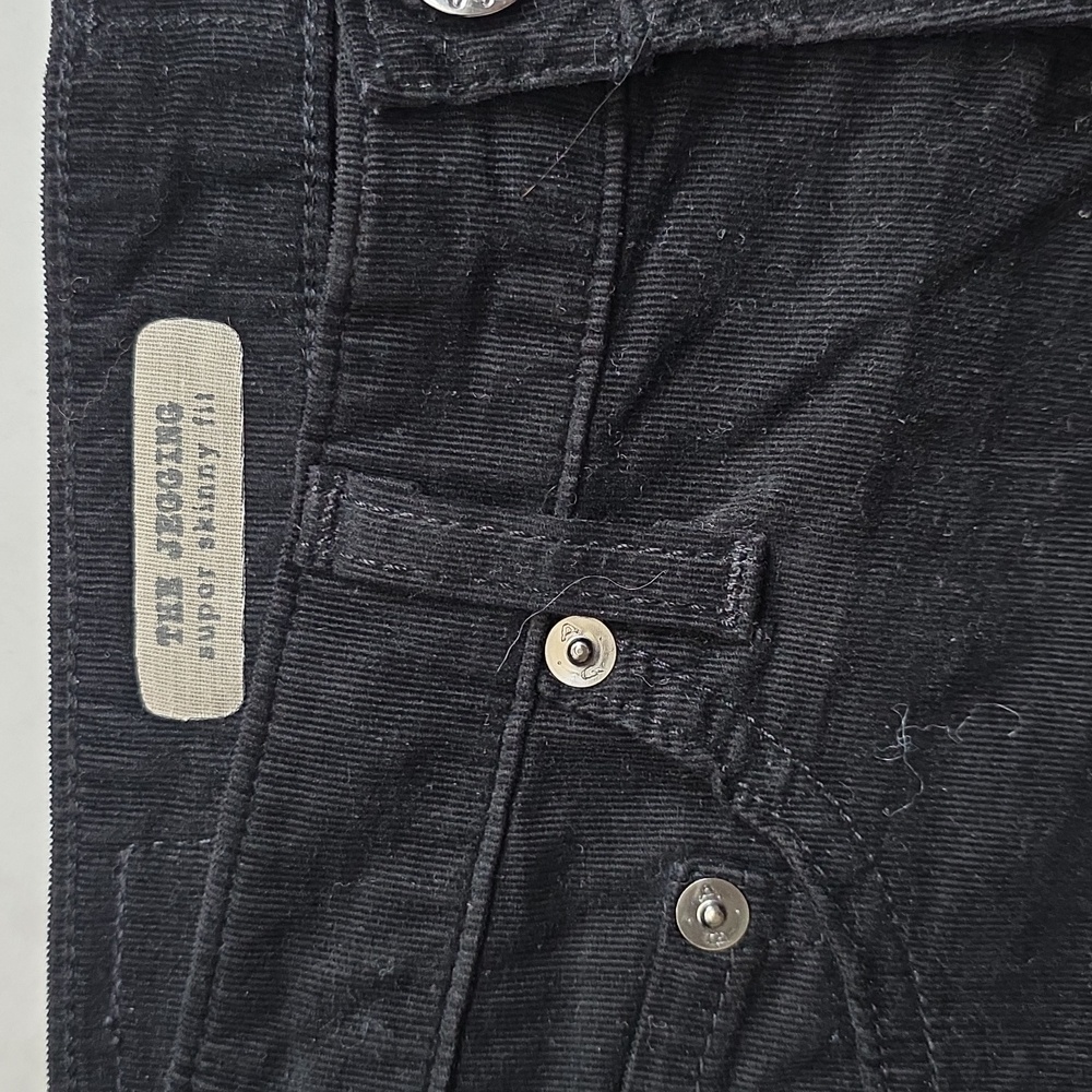 AG Adriano Goldschmied the Jegging Super Skinny Fit corduroy Black 29r Low Rise - Picture 3 of 12